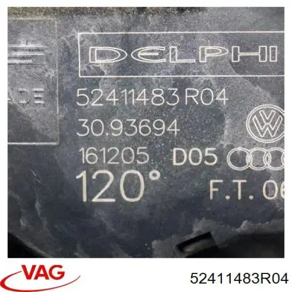 Motor de comporta de recirculação de ar VAG 52411483R04 preço, a partir de 114,07 USD