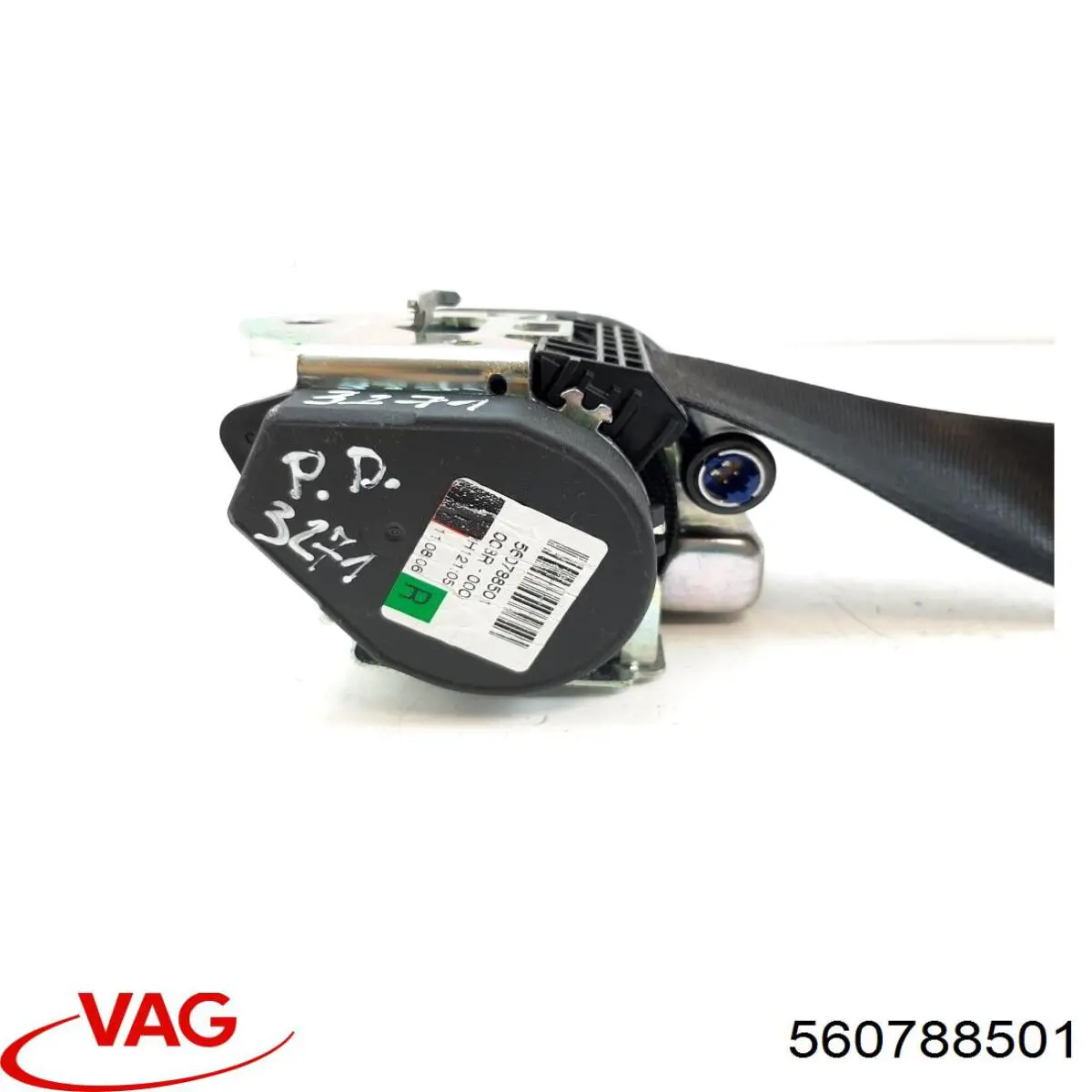 Compre 560788501 VAG Correia de segurança dianteira direita
