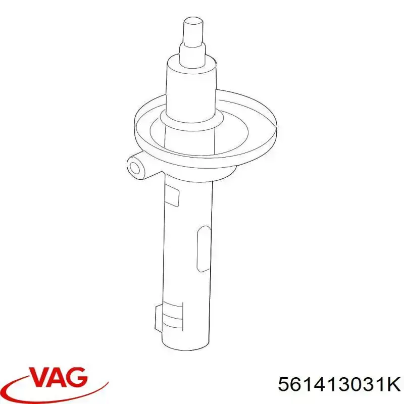 Compre 561413031K VAG Amortecedor dianteiro