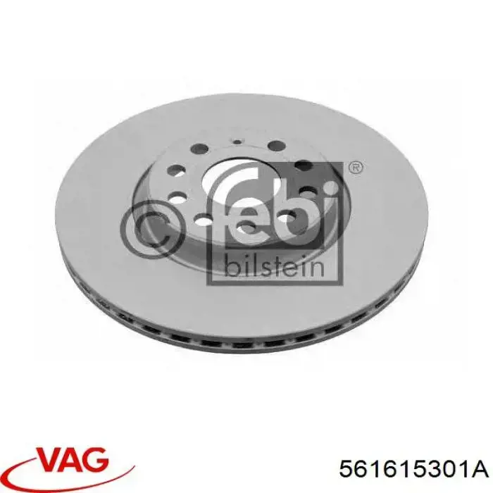 561615301A VAG Disco do freio dianteiro