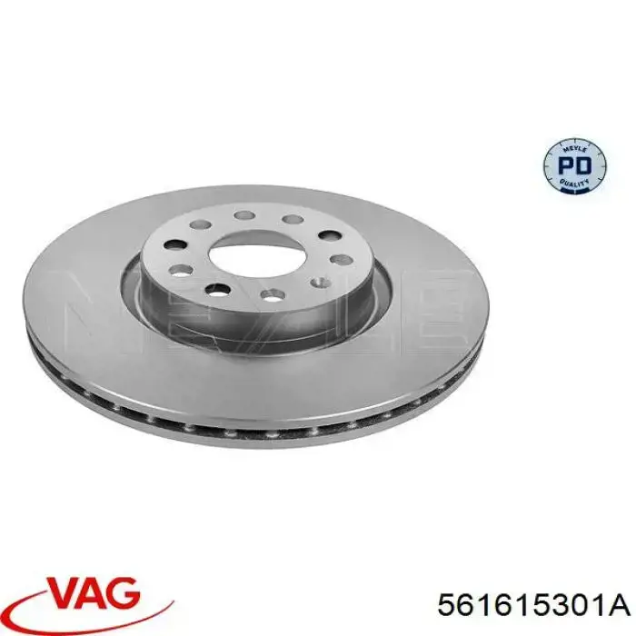 Compre 561615301A VAG Disco do freio dianteiro