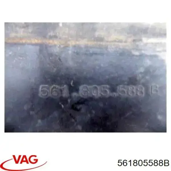 Suporte do radiador montado (painel de montagem de fixação das luzes) 30805127 AND