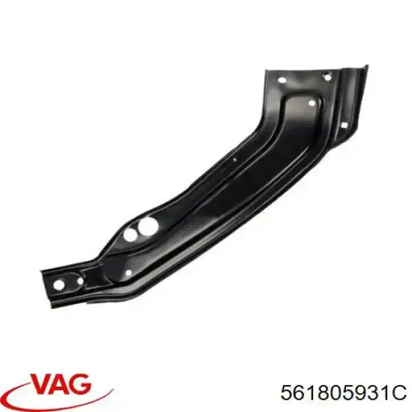 Suporte esquerdo do radiador (painel de montagem de fixação das luzes) VAG 561805931C preço, a partir de 17,94 USD