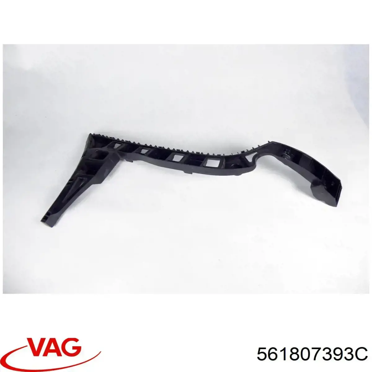 561807393C VAG Consola esquerda do pára-choque traseiro