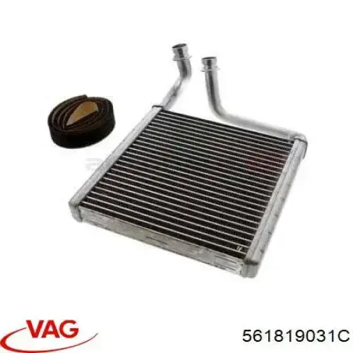 Radiador de forno (de aquecedor) VAG 561819031C preço, a partir de 62,73 USD