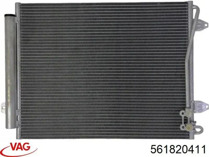 Compre 561820411 VAG Radiador de aparelho de ar condicionado