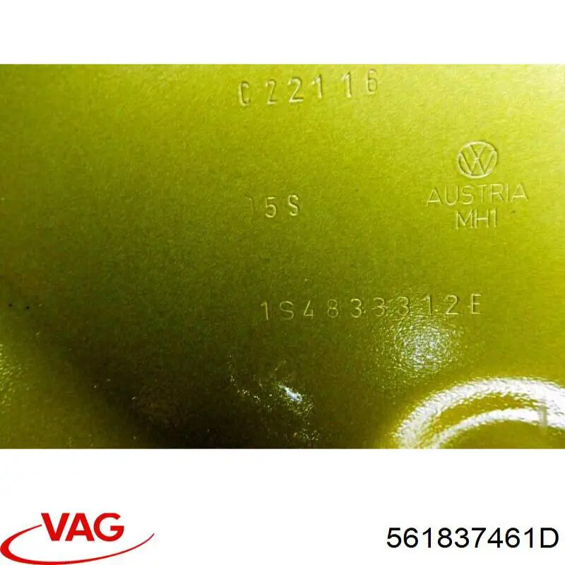 Compre 561837461D VAG Mecanismo de acionamento de vidro da porta dianteira esquerda