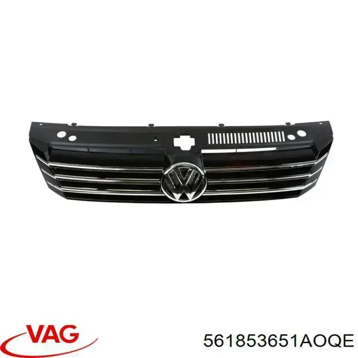 561853651AOQE VAG Grelha do radiador