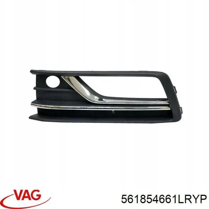 561854661LRYP VAG Grelha esquerda do pára-choque dianteiro