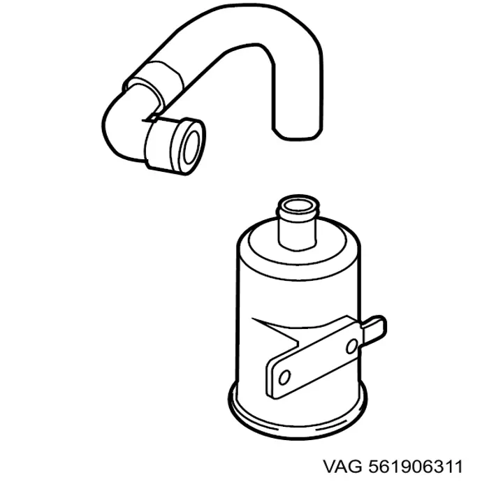 Filtro de ar VAG 561906311 preço, a partir de 14,35 USD
