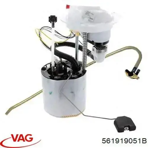 561919051B VAG Módulo de bomba de combustível com sensor do nível de combustível