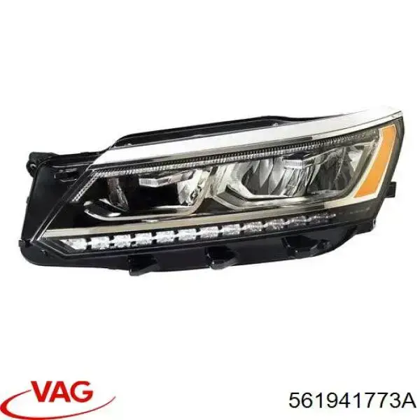 Luz esquerda VAG 561941773A preço, a partir de 2030,07 USD