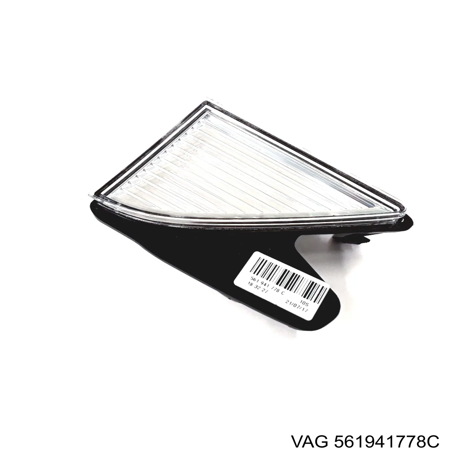 Retrorrefletor (refletor) do pára-choque dianteiro direito VAG 561941778C preço, a partir de 14,29 USD