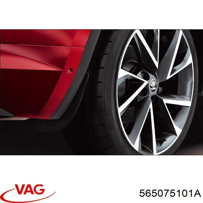 Protetores de lama traseiros, kit VAG 565075101A preço, a partir de 32,63 USD