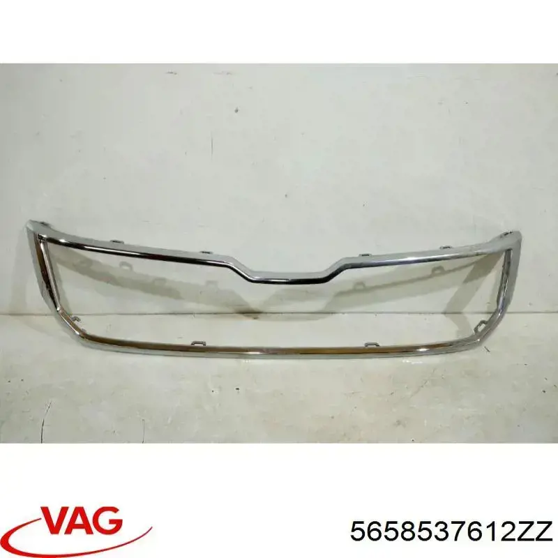 5658537612ZZ VAG Placa sobreposta (carcaça) de grelha do radiador