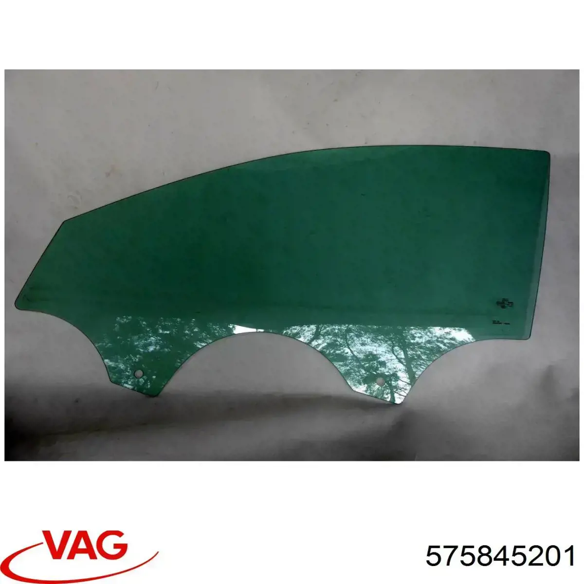 575845201 VAG Vidro da porta dianteira esquerda