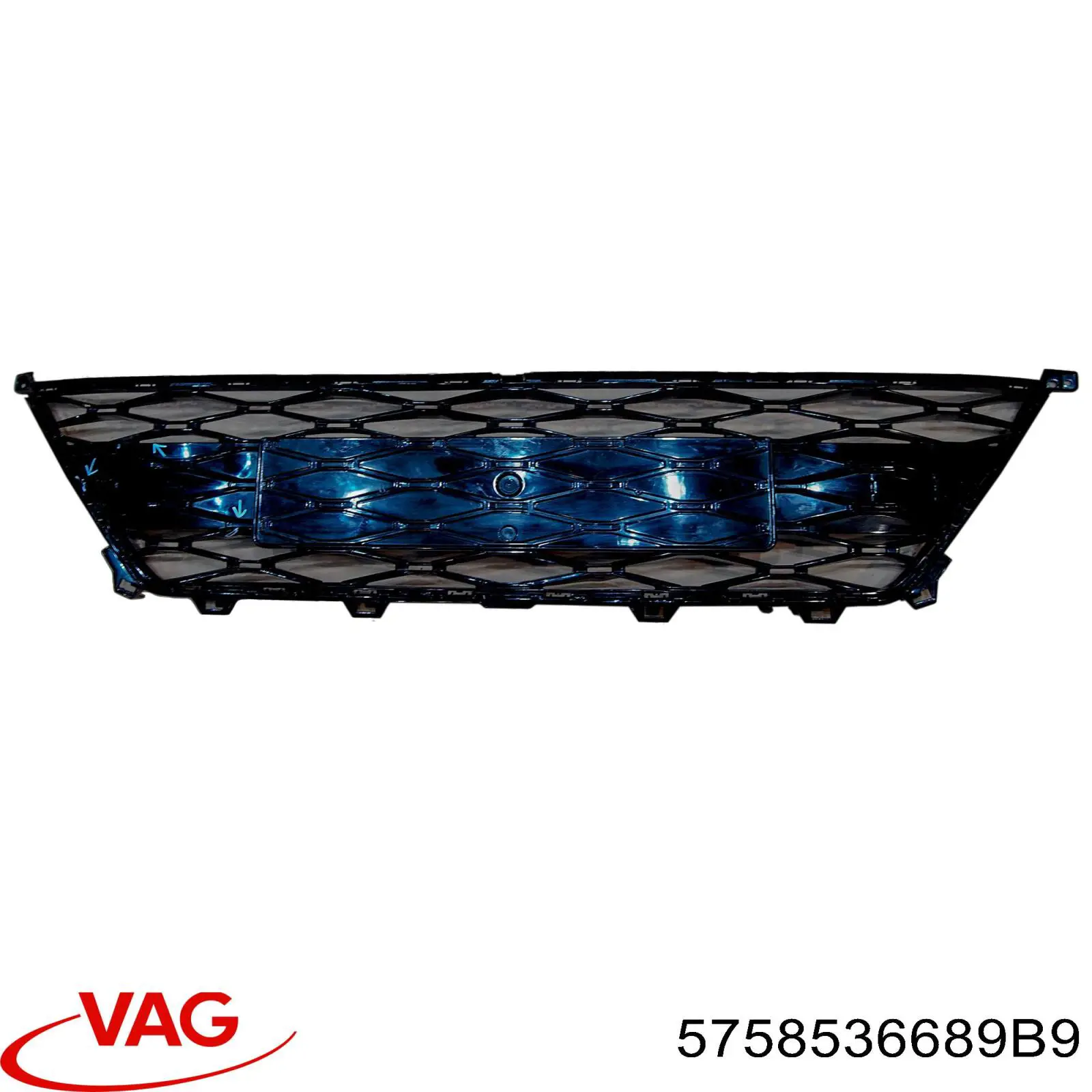 Grelha do radiador VAG 5758536689B9 preço, a partir de 228,42 USD