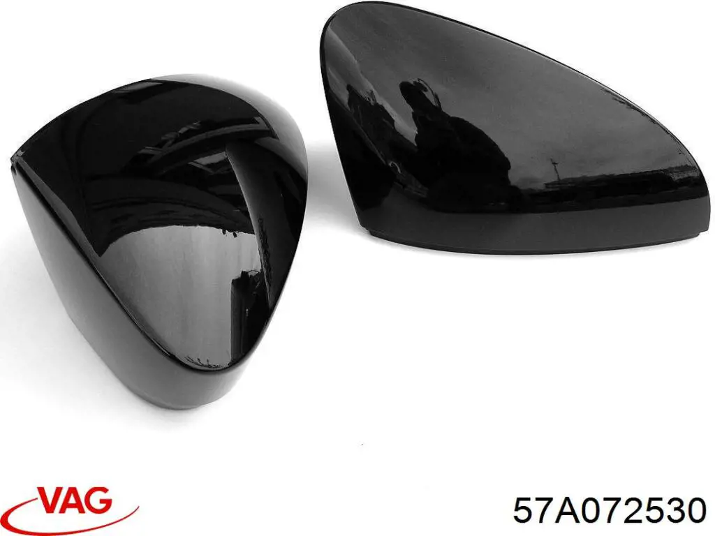 Placa sobreposta (tampa) do espelho de retrovisão, kit VAG 57A072530 preço, a partir de 57,42 EUR