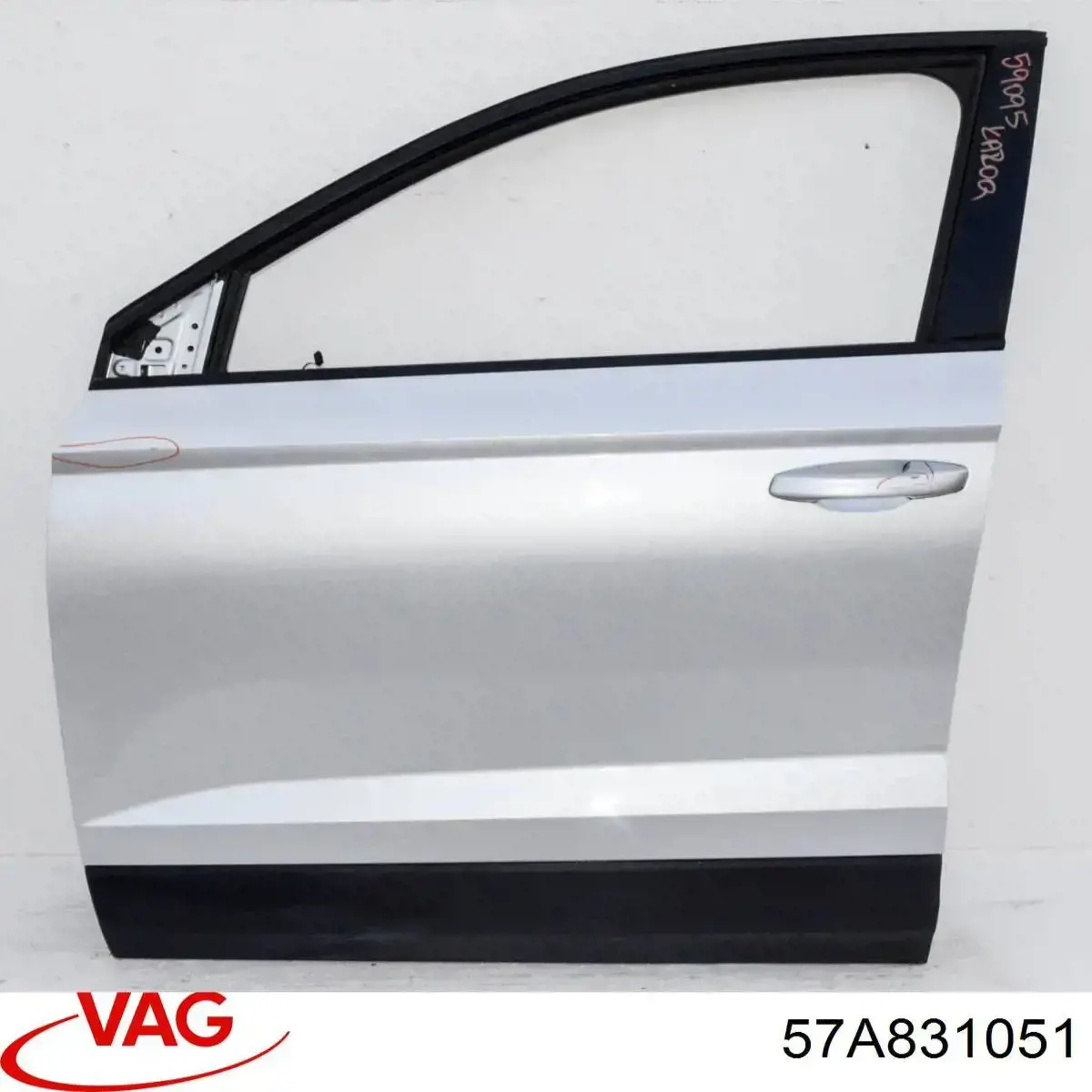 Porta dianteira esquerda VAG 57A831051A preço, a partir de 944,92 USD