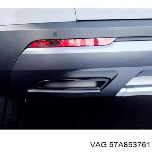 57A8537612ZZ VAG Grelha do radiador
