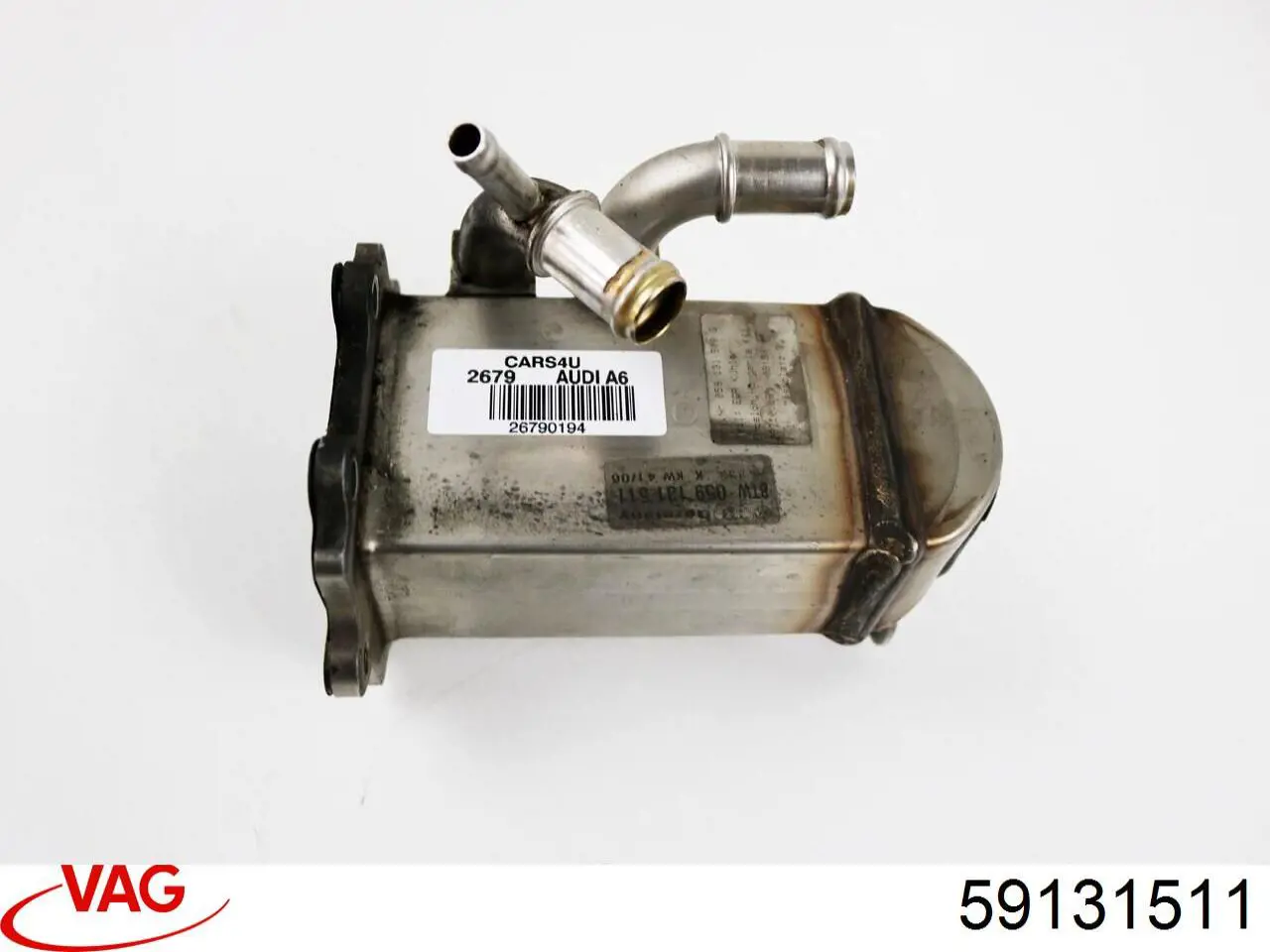 Radiador do sistema EGR de recirculação dos gases de escape VAG 59131511 preço, a partir de 182,17 USD