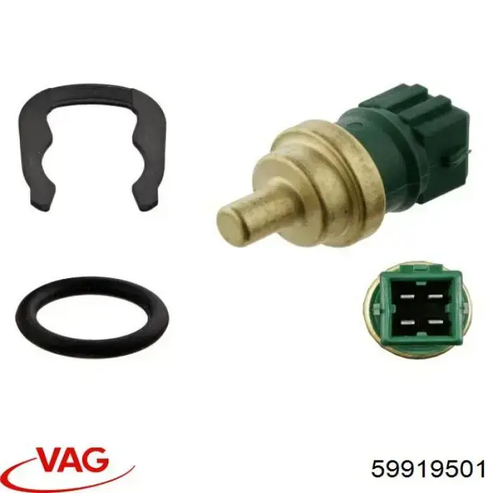 Compre 59919501 VAG Sensor de temperatura do fluido de esfriamento