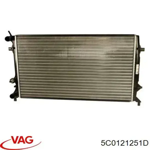 Radiador de esfriamento de motor VAG 5C0121251D preço, a partir de 89,10 USD