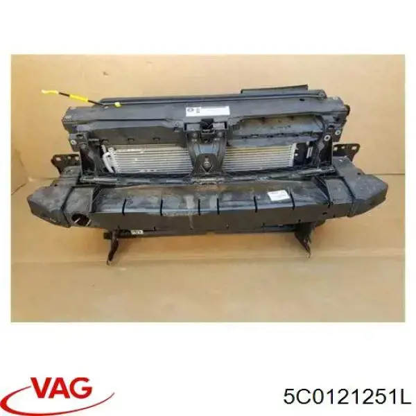 5C0121251L VAG Radiador de esfriamento de motor