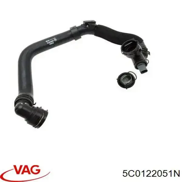 Mangueira (cano derivado) inferior do radiador de esfriamento VAG 5C0122051N preço, a partir de 109,30 USD