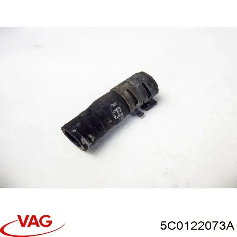 5C0122073A VAG Mangueira (cano derivado) do sistema de esfriamento