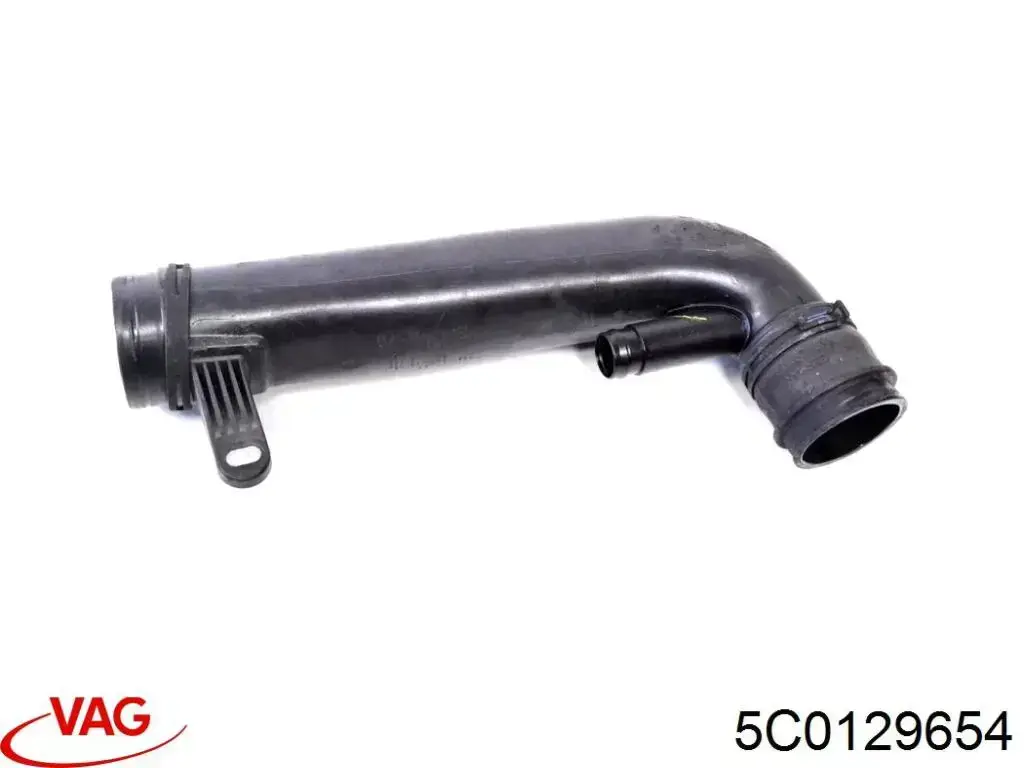 5C0129654 VAG Cano derivado de ar, entrada na turbina (supercompressão)
