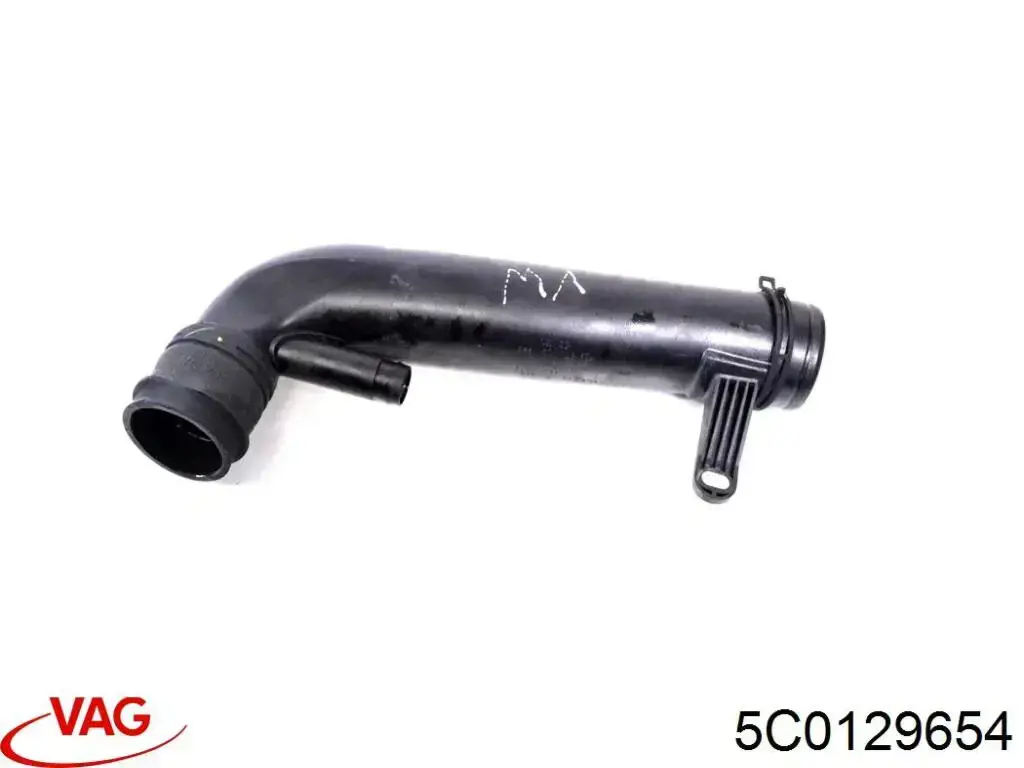 Cano derivado de ar, entrada na turbina (supercompressão) VAG 5C0129654 preço, a partir de 108,10 USD