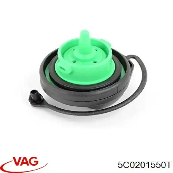 5C0201550T VAG Tampa (tampão) do tanque de combustível