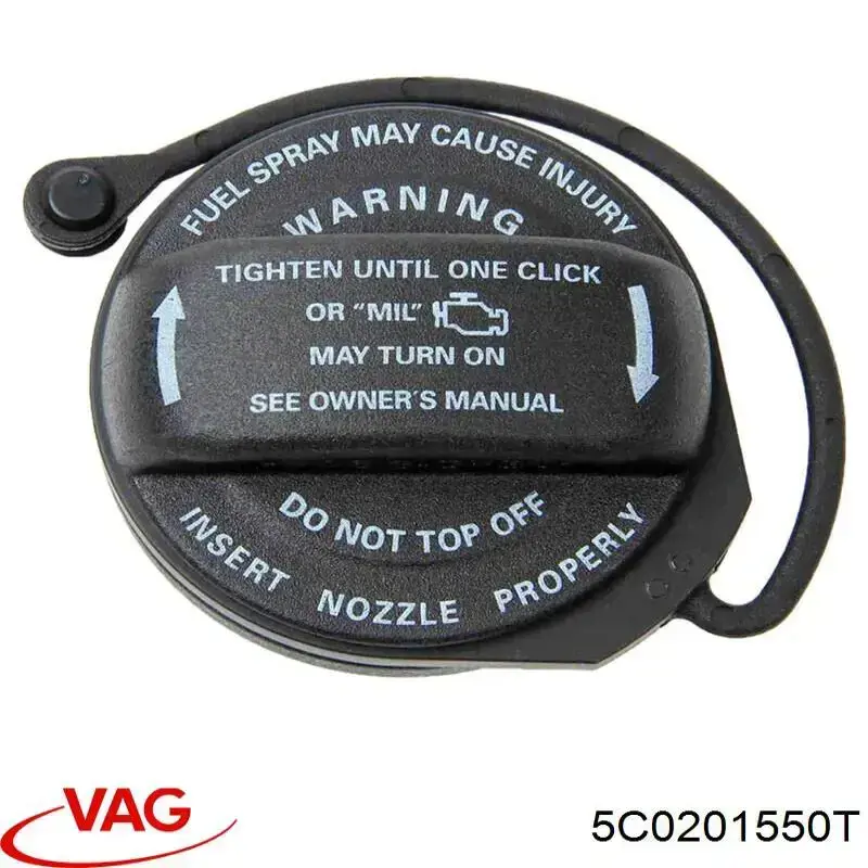 Tampa (tampão) do tanque de combustível VAG 5C0201550T preço, a partir de 78,74 USD