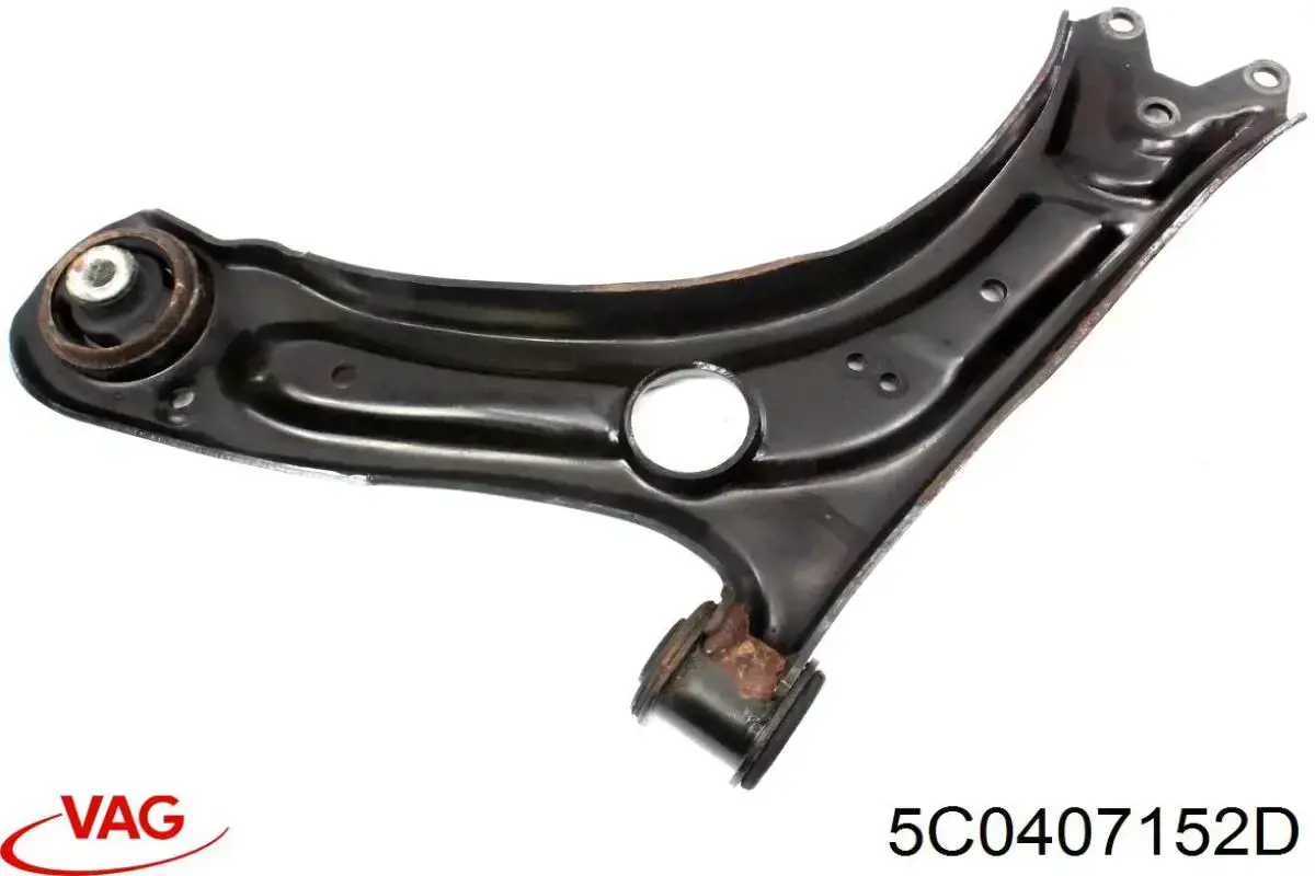 Compre 5C0407152D VAG Braço oscilante inferior direito de suspensão dianteira