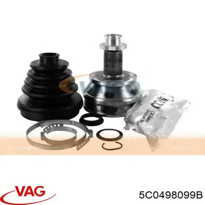 Compre 5C0498099B VAG Junta homocinética externa dianteira