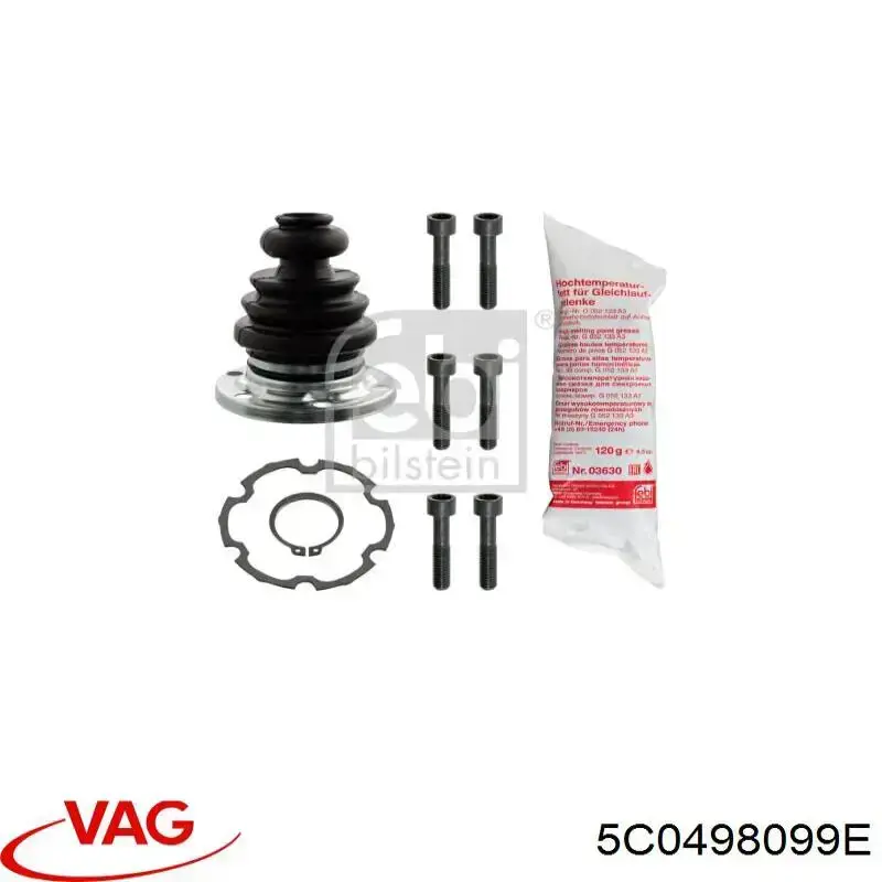 Compre 5C0498099E VAG Junta homocinética externa dianteira