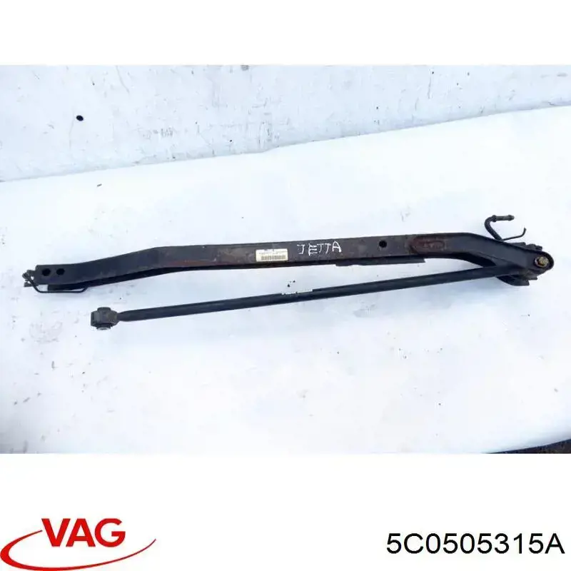 5C0505315A VAG Viga de suspensão traseira (plataforma veicular)