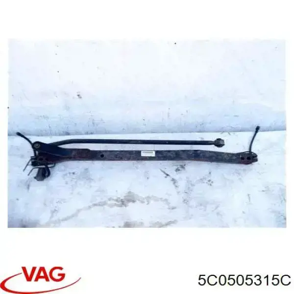 5C0505315C VAG Viga de suspensão traseira (plataforma veicular)