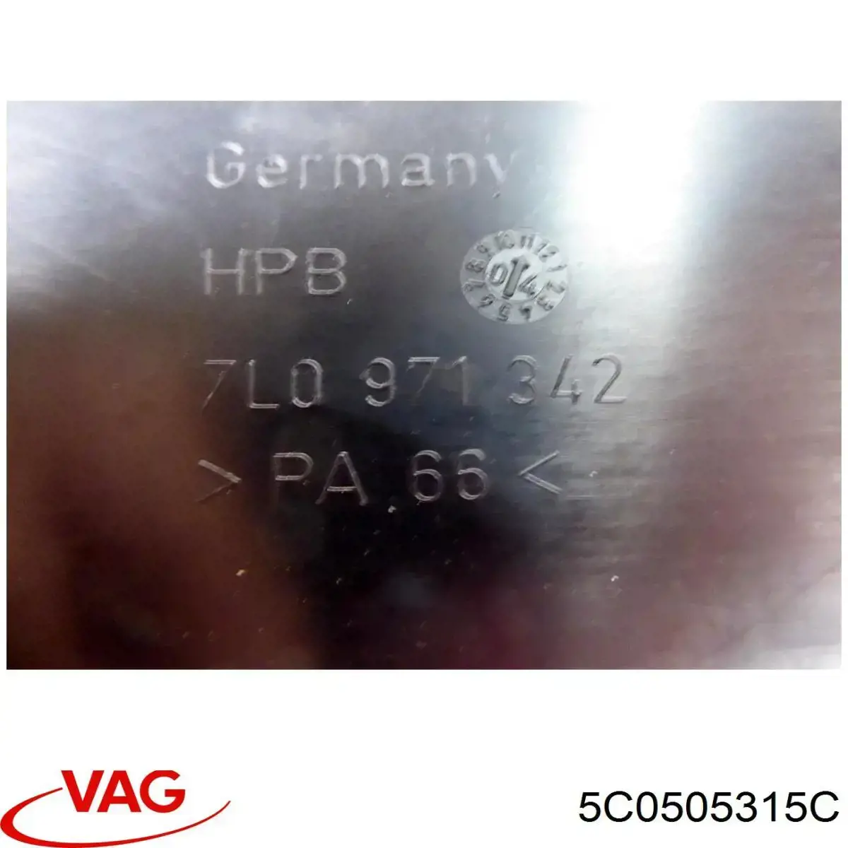 Compre 5C0505315C VAG Viga de suspensão traseira (plataforma veicular)