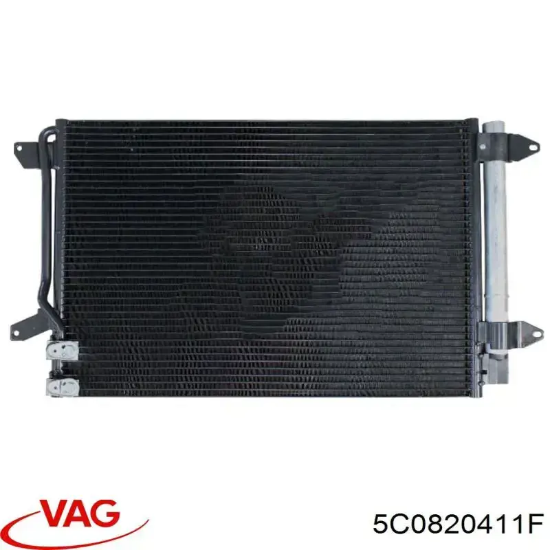 Radiador de aparelho de ar condicionado VAG 5C0820411F preço, a partir de 137,91 USD