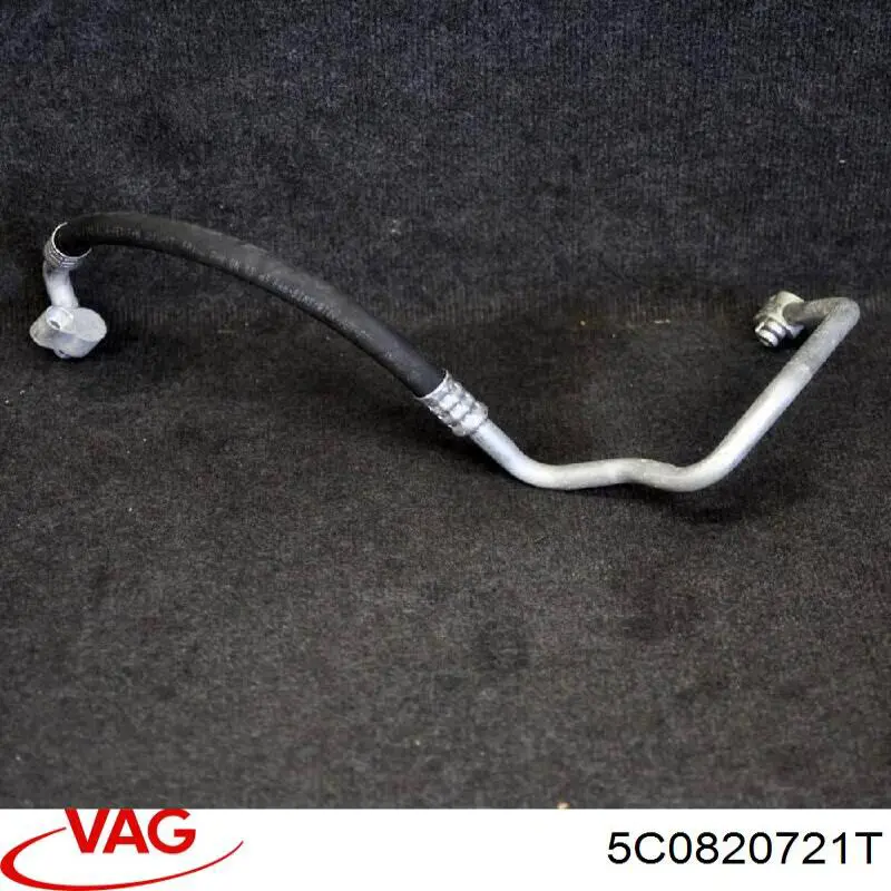 5C0820721T VAG Mangueira de aparelho de ar condicionado, desde o compressor até o radiador