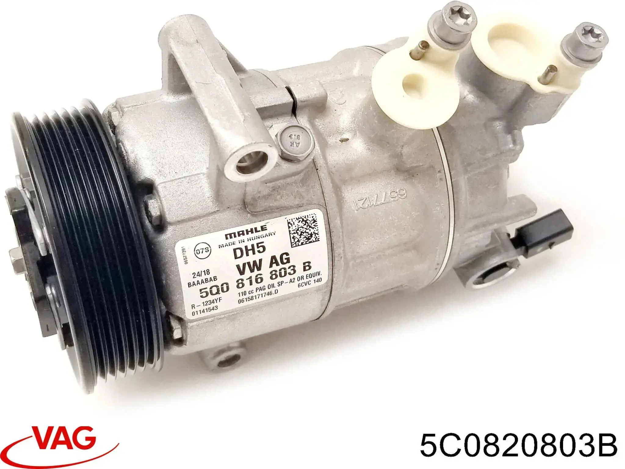 Compressor de aparelho de ar condicionado VAG 5C0820803B preço, a partir de 93,64 USD