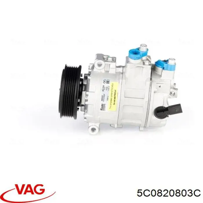 Compre 5C0820803C VAG Compressor de aparelho de ar condicionado