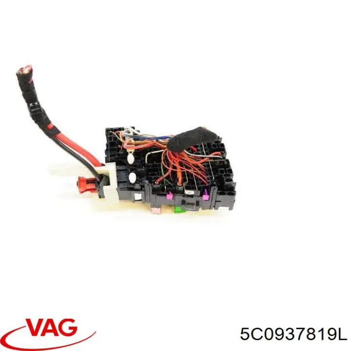 5C0937819L VAG Unidade de dispositivos de segurança