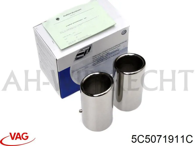 Bocal para o silenciador VAG 5C5071911C preço, a partir de 208,63 USD
