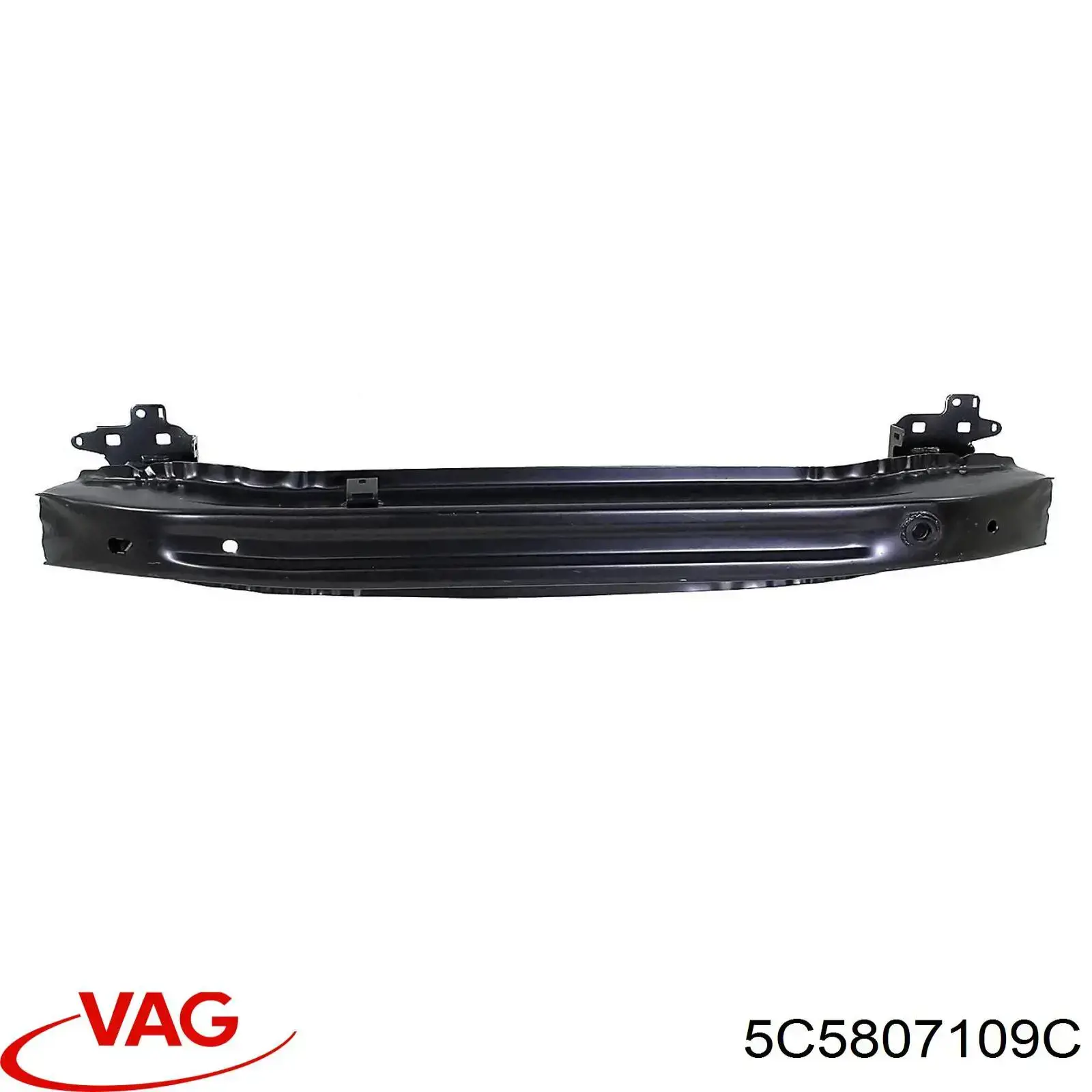 5C5807109C VAG Reforçador do pára-choque traseiro
