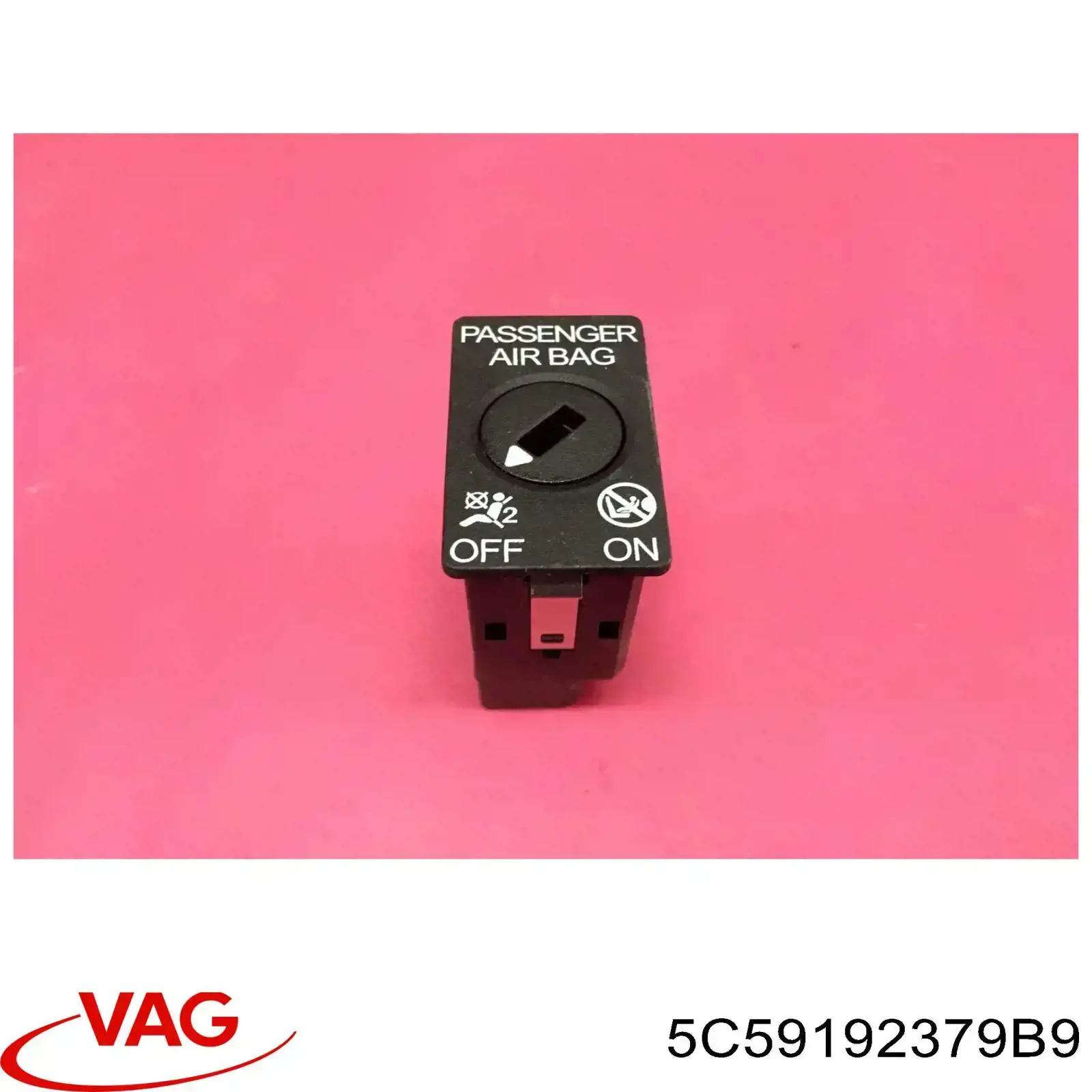 5C59192379B9 VAG Fecho de desligação (desativação) de cinto de segurança de passageiro