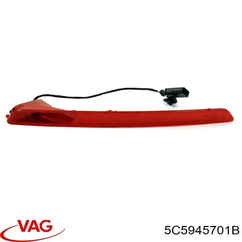 5C5945701B VAG Lanterna traseira esquerda