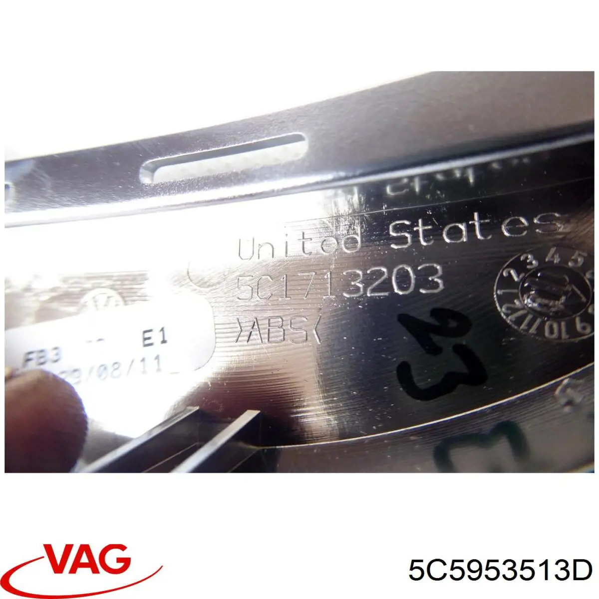 Compre 5C5953513D VAG Comutador instalado na coluna da direção, montado